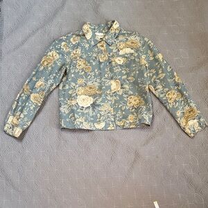 Coldwater Creek floral jacket